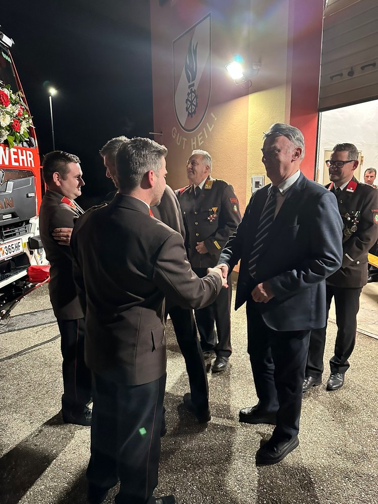 120 Jahre Freiwillige Feuerwehr Unterlungitz - Jubiläum und Fahrzeugsegnung