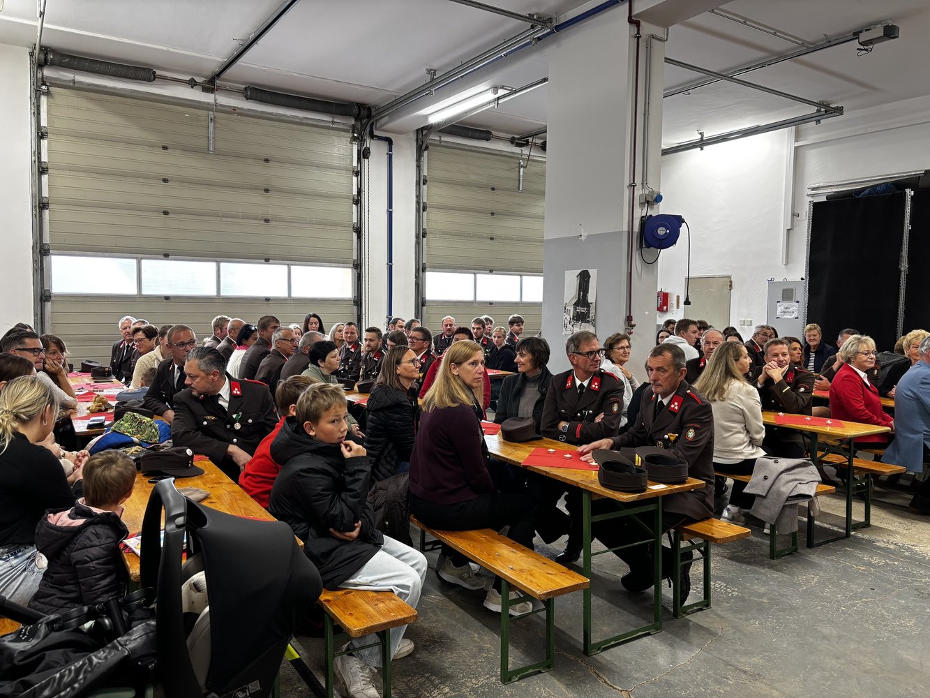 Feuerwehrbrunch und Segnung unseres neuen MTF