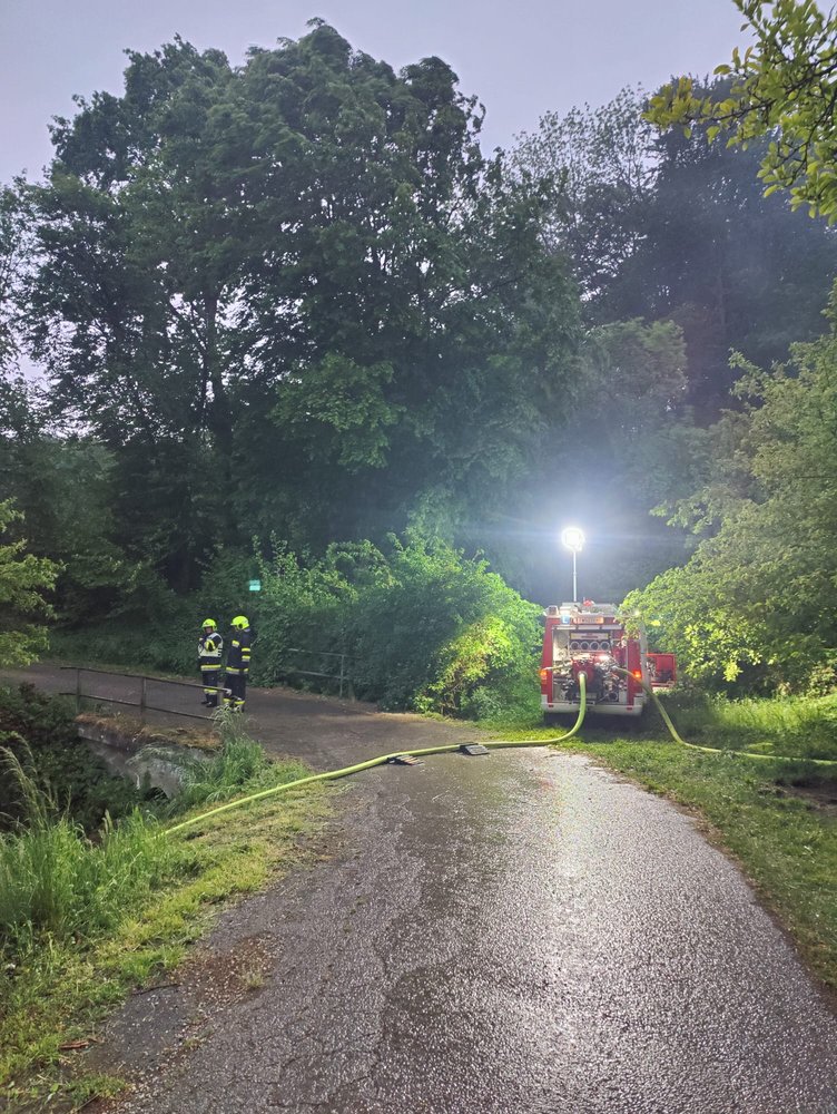 Übung: Wirtschaftsgebäudebrand