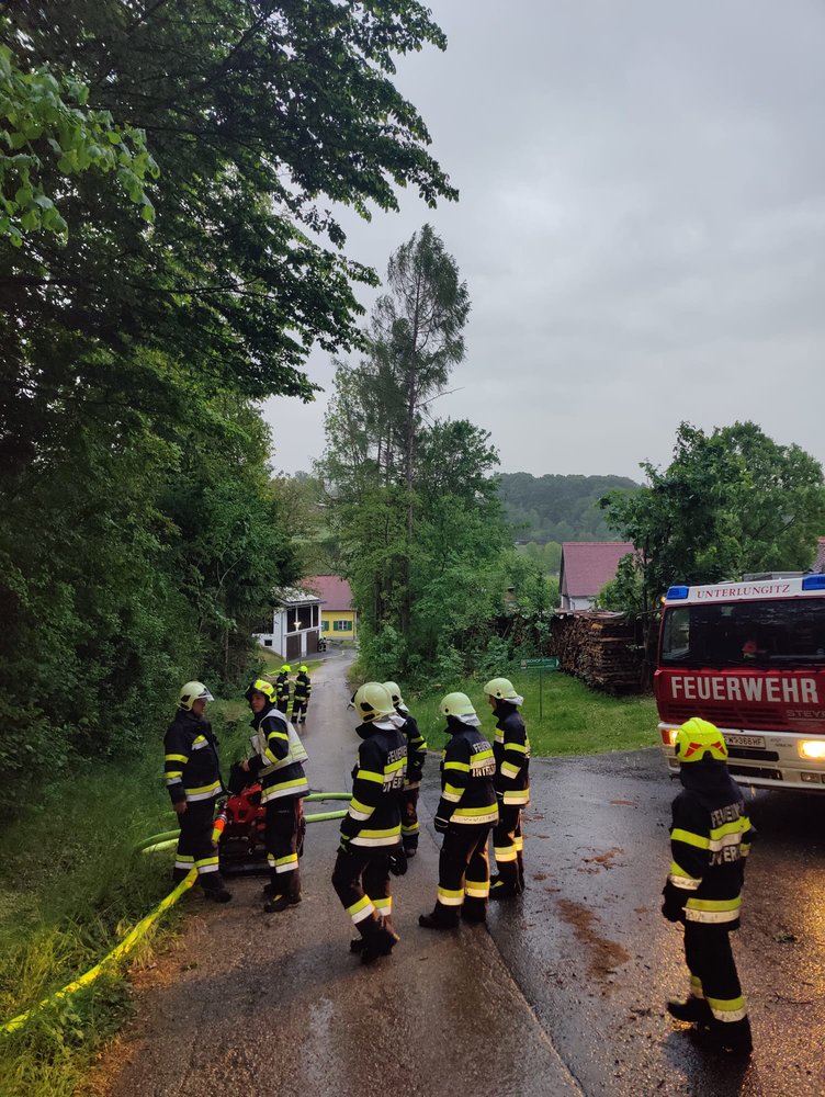 Übung: Wirtschaftsgebäudebrand